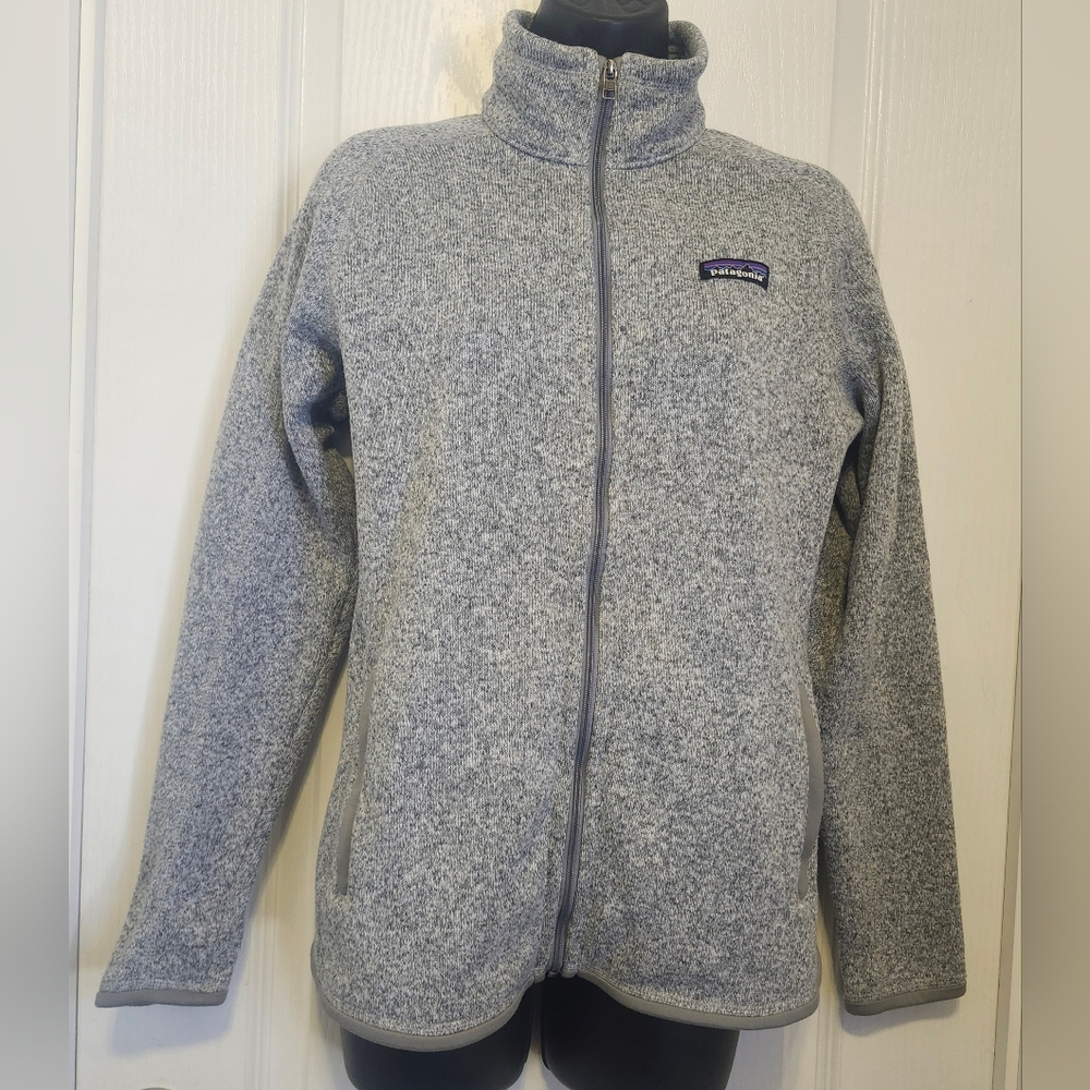 Patagonia Women's Heathered Gray Utility Jacket Size Small EUC